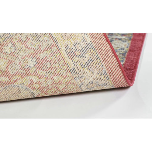 Charlton Home® Broomhedge Area Rug in Red & Reviews Wayfair